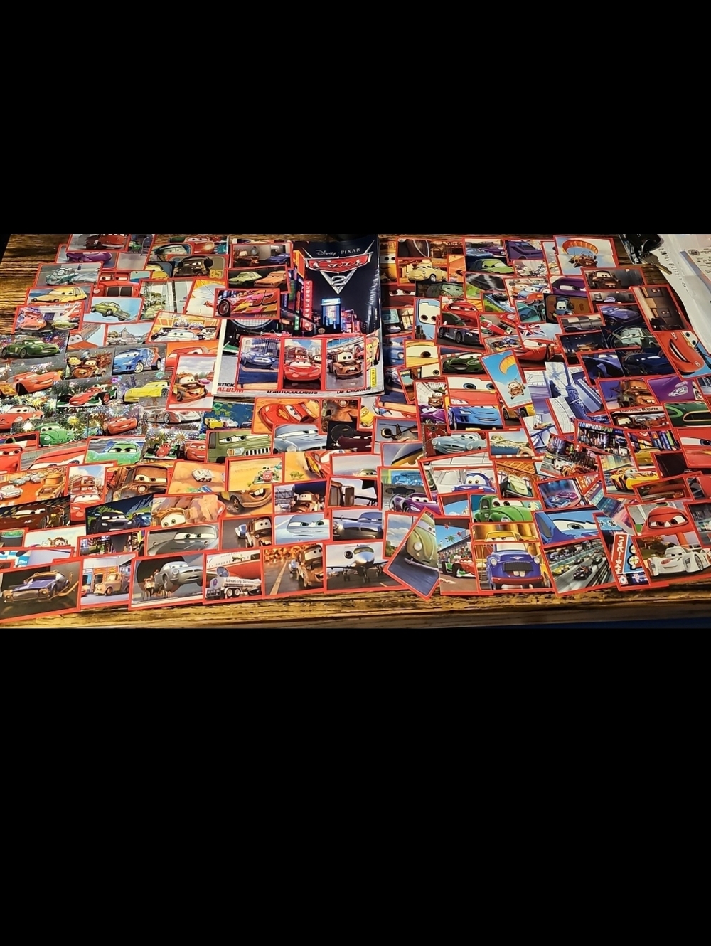 Disney's Cars 2 Panini Stickers